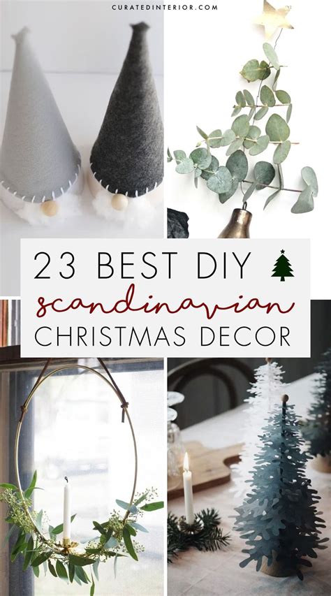 23 Diy Scandinavian Christmas Decorations With Nordic Hygge Vibes