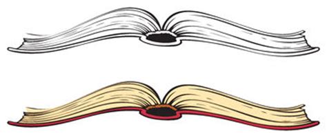 Open Book Clipart Flat Clip Art Library