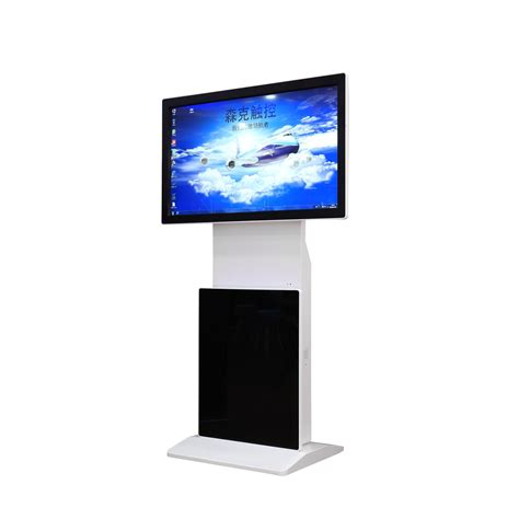 65 Inch Floor Stand Digital Signage Support 360 Degree Rotating