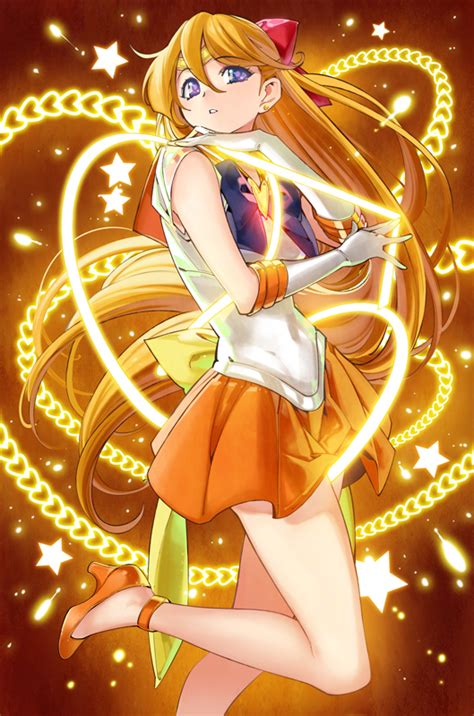 Aino Minako Sailor Venus And Super Sailor Venus Bishoujo Senshi Sailor Moon Drawn By Popqn