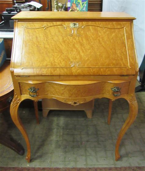 Birdseye Maple Secretary Desk