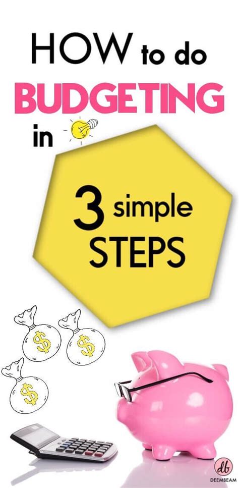 How To Create A Budget In 3 Simple Steps Deembeam Budgeting