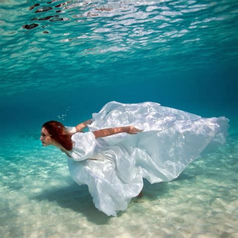 Beautiful Woman Does Underwater Photoshoot 53 Pics