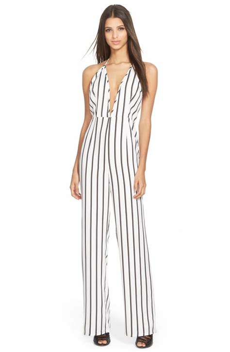 Missguided Stripe Jumpsuit 84 Kendall Jenner S Striped Jumpsuit At