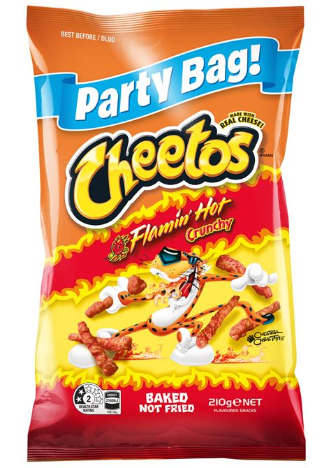 I'm a huge fan of flamin' hot cheetos. Cheetos Crunchy Flamin' Hot 210g | at Mighty Ape NZ