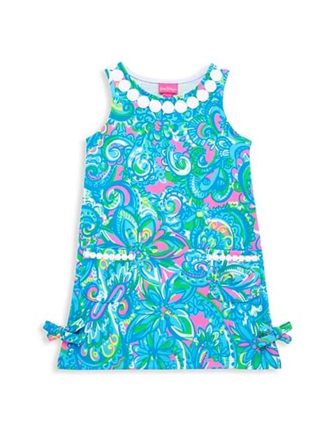 Shop Lilly Pulitzer Kids Little Girls And Girls Lilly Knit Shift Dress