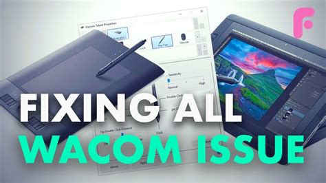 Fixing All Issues With Your Wacom Tablet And Photoshop Youtube