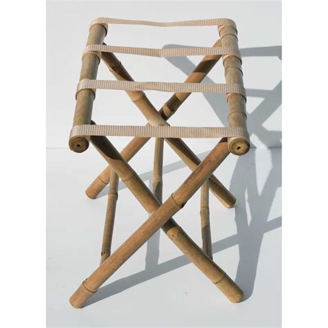 Bamboo 5476 Bamboo Luggage Rack 24 X 15 X 22 In