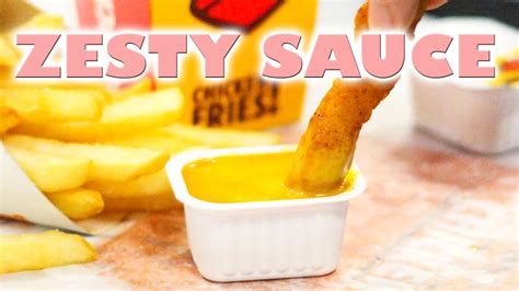 How To Make Burger King Zest Sauce Youtube