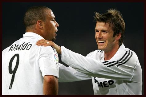 David Beckham And Ronaldo
