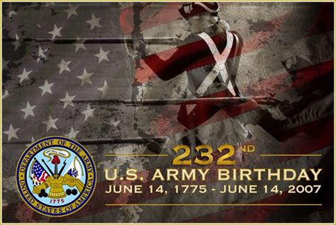 232 Us Army Birthday