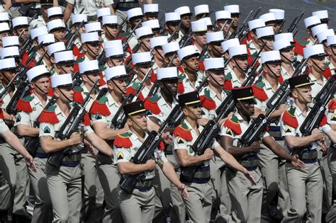 Soldiers From French Foreign Legion Take Part In The Annual Bastille