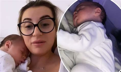 Dani Dyer Says Baby Santiago Hasn T Been Sleeping And Won T Leave Her Side Daily Mail Online