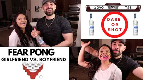 Fear Pong Couples Edition Youtube