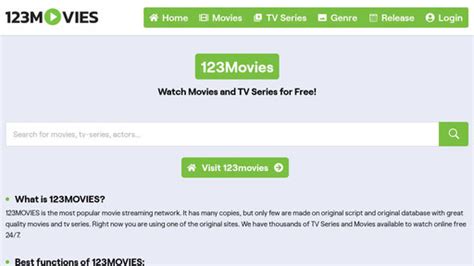 Watch Free Movies Online And Tv Series 123movies