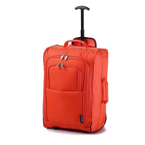 Ryanair Easyjet Approved Hand Cabin Luggage Trolley Wheeled Flight Bag