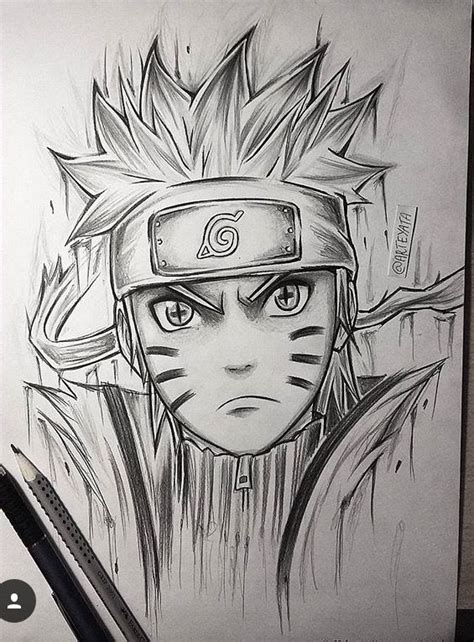 Narutodrawing Naruto Drawings Naruto Sketch Naruto Uzumaki Art