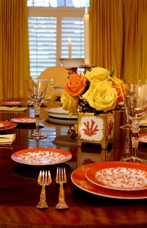 Modern table setting in red and black. tablescape (With images) | Beautiful table settings ...