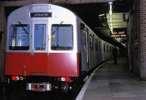 D Stock At Earls Court London Underground Train London Underground