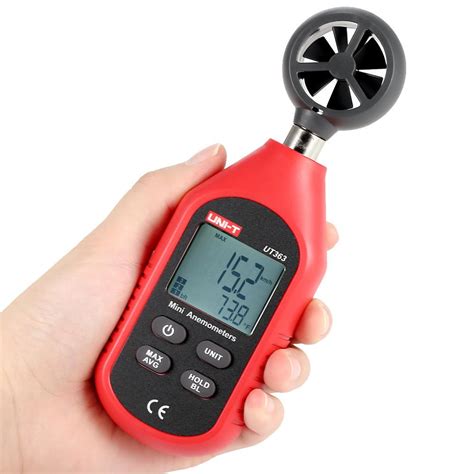 Uni T Anemometer Mini Lcd Display Digital Anemometer Wind Speed
