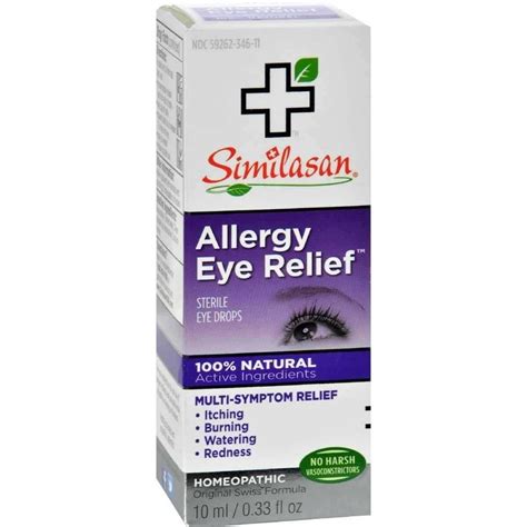 Similasan Allergy Eye Relief Sterile Drops Original Swiss Formula 0
