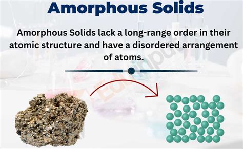 Amorphous Solids Definition Properties Examples Uses
