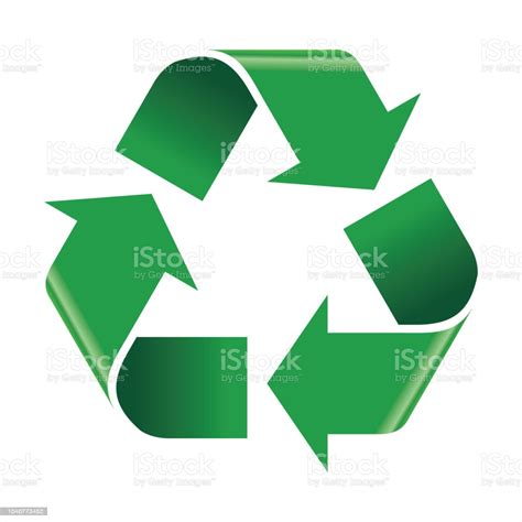 Recycle Icon Vector Stock Illustration - Download Image Now - iStock
