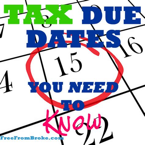 Deadlines organized by date what if you miss a date? Federal Income Tax Due Dates for 2014