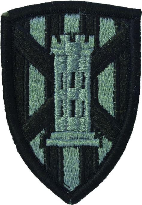 7th Engineer Brigade Patch Acu With Fastener Clothing