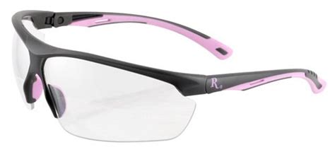 Remington Wiley X Re 601 Shooting Sporting Glasses Women Gray Pink Frame Clear Impact Guns