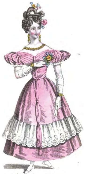 Romantic Era Clothing Romantic Era Fashion Plates May 1830 The