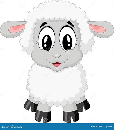 Cute Cartoon Sheep Images Cute Sheep Cartoon Stock Vector 331652723