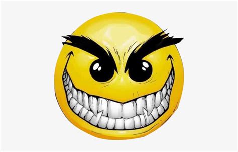 Now Evil Smiley Face Png Png Image Transparent Png Free Download On