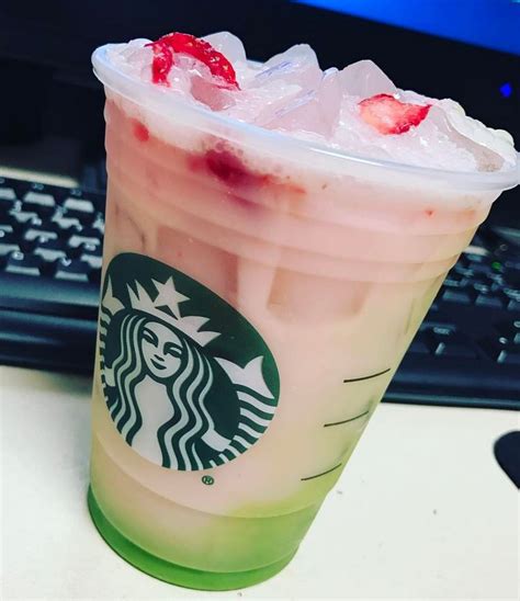 Starbucks Matcha Pink Drink Starbucks Secret Menu