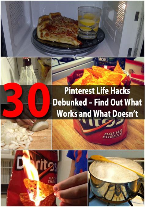 30 Pinterest Life Hacks Debunked Find Out What Works And What Doesnt