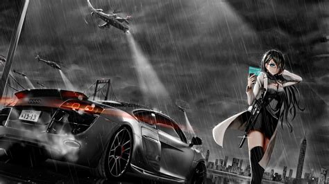 Cool Car Anime Wallpapers Wallpaper Cave
