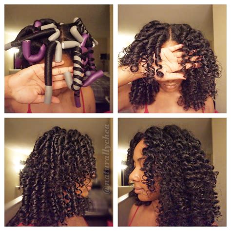 How To Roll Flexi Rods On Natural Hair Hair Styles Curly Hair Styles