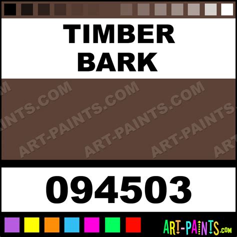 Timber Bark Natures Hue Acrylic Paints 094503 Timber Bark Paint