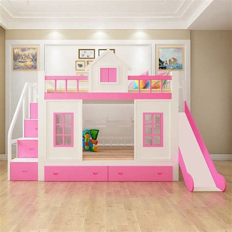 Bunk Bed With Slide Bunk Bed With Slide Wood Bunk Beds Bed With Slide