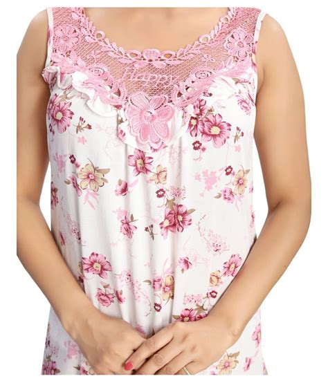 Buy Nighty King Cotton Nighty And Night Gowns Multi Color Online At Best Prices In India Snapdeal