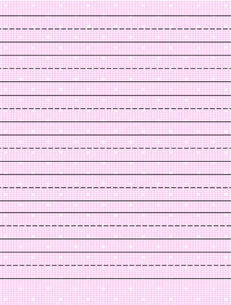 The horizontal lines are commonly printed in several amounts and the color of these lines is blue. 6 Best Images of Free Printable Primary Writing Paper ...