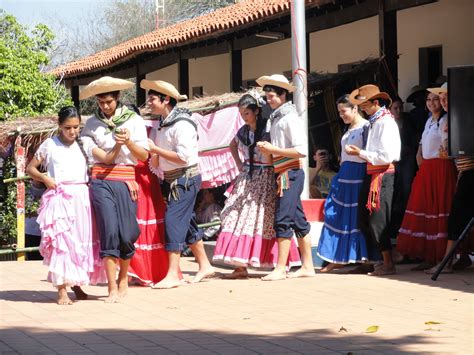 21 Paraguayan Folklore Day At The Colegio Traditional Dances