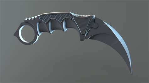 Karambit Knife 3d Model By Tomsearle16 [912a5f1] Sketchfab