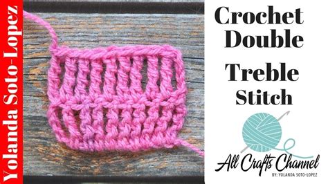 Remember, you will never work in the first chain. How-to Crochet Double Treble Stitch ( dtr) A step-by-step ...