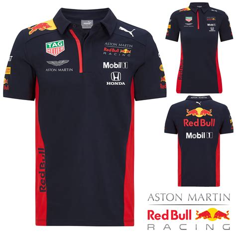 New 2020 Red Bull Racing F1 Team Polo Shirt Mens Ladies Childrens