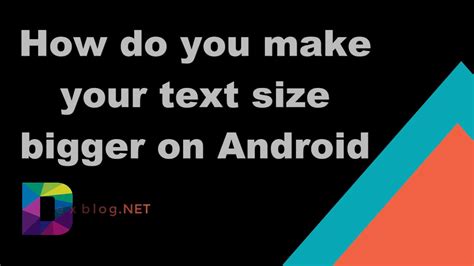 You can make the text larger for specific websites. How do you make your text size bigger on Android - YouTube