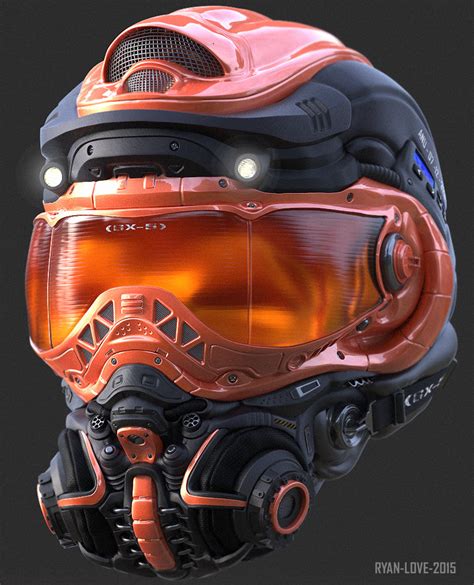 4 Awesome Helmet Concept Timelapse By Ryan Love Zbrushtuts