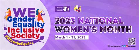 National Womens Month Philippine Commission On Women