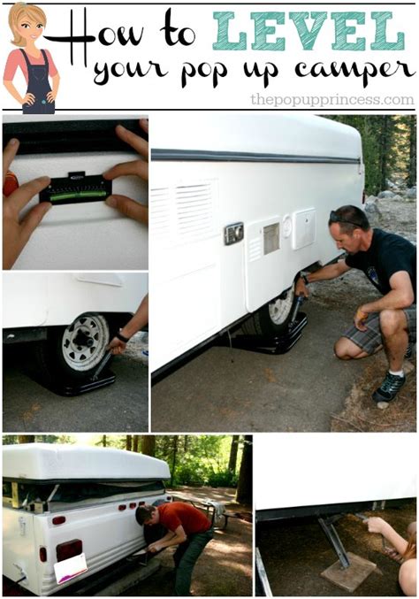 Level your camper, rv, or trailer in 5 minutes or less with the best leveling kit on the market experience easy and precise leveling at any increment between 1/2 and 4 (lifts up to 4) right from the driver's seat. How We Level Our Pop Up Camper - The Pop Up Princess