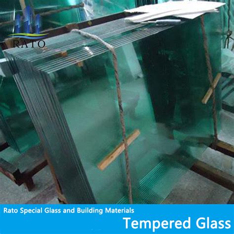 Cheap Safety Tempered Glass Price 3mm 4mm 5mm 6mm 8mm 10mm 12mm 15mm 19mm Colored Clear Tempered